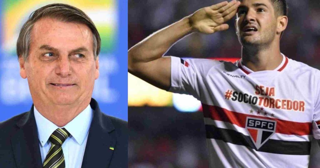 Jogador do São Paulo Pato presta apoio a Bolsonaro em meio a polêmicas e vira assunto