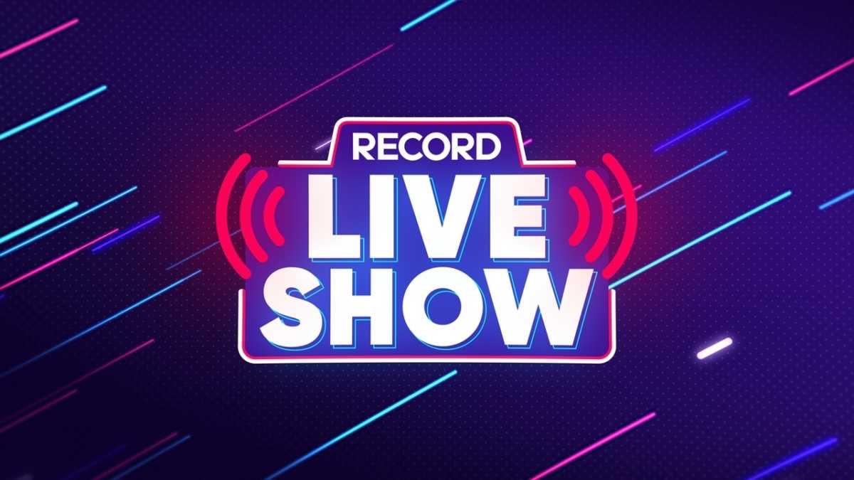 Record Live Show programa da Record sabrina sato programação nova atração com lives