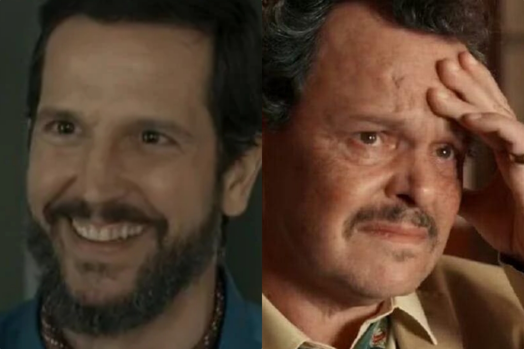 Egídio e Norberto em remake de Renascer. (IMAGEM/REPRODUÇÃO).