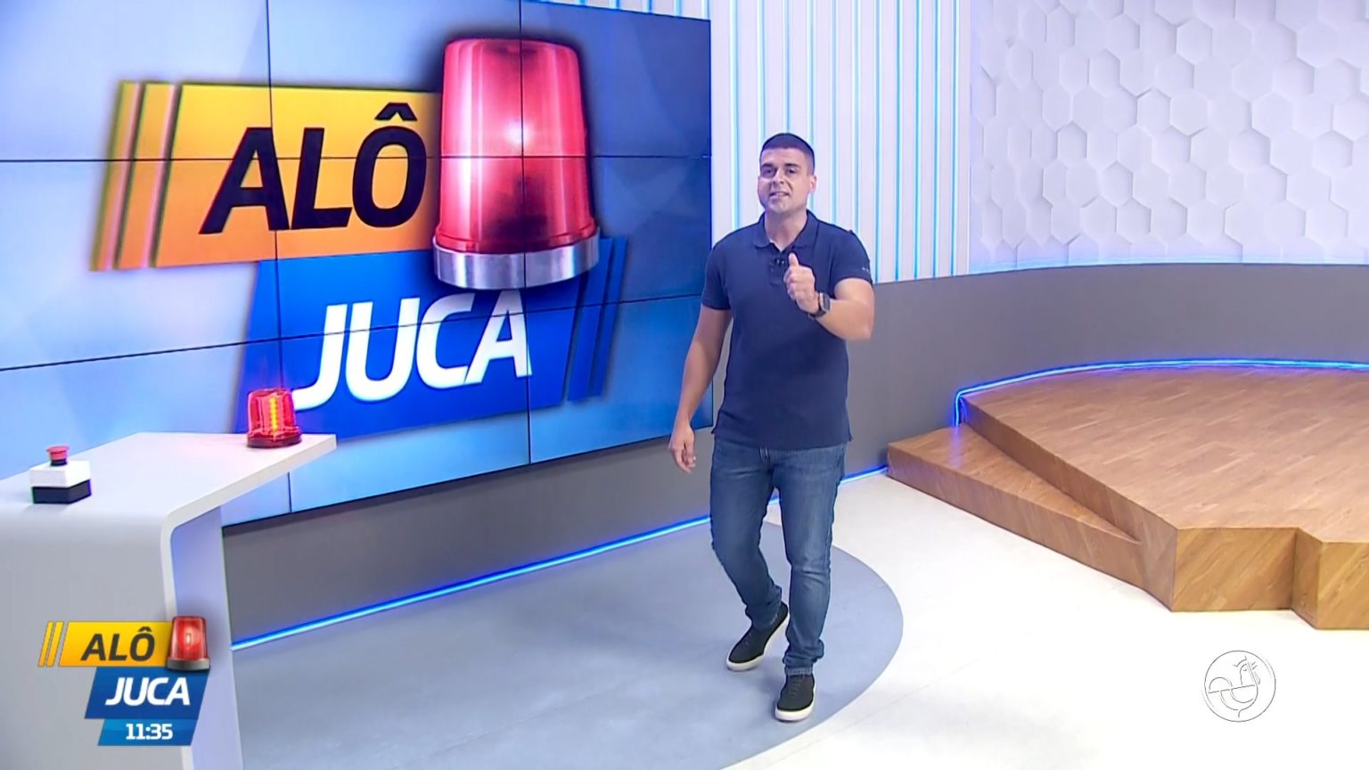 O programa Alô Juca da TV Aratu: Imagem/Reprodução.