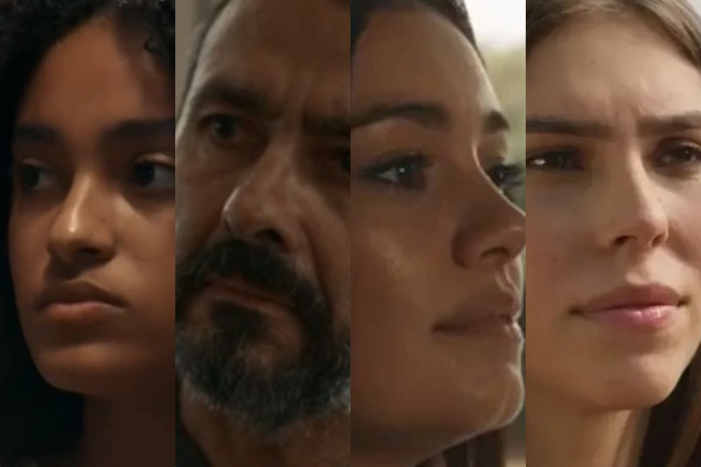 Personagens de Renascer, atual novela das 21h, da Rede Globo de Televisão.